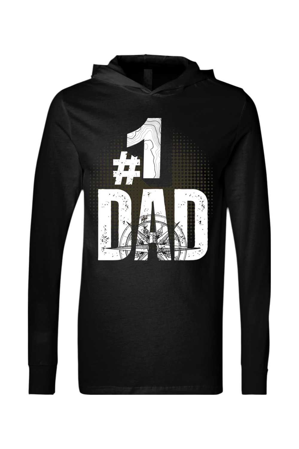 #1 DAD Lightweight Hoodie - The Dad Frontier