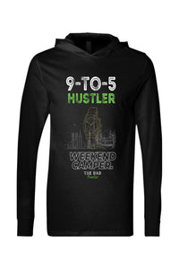 Thumbnail for 9 - to - 5 Hustler Lightweight Hoodie - The Dad Frontier