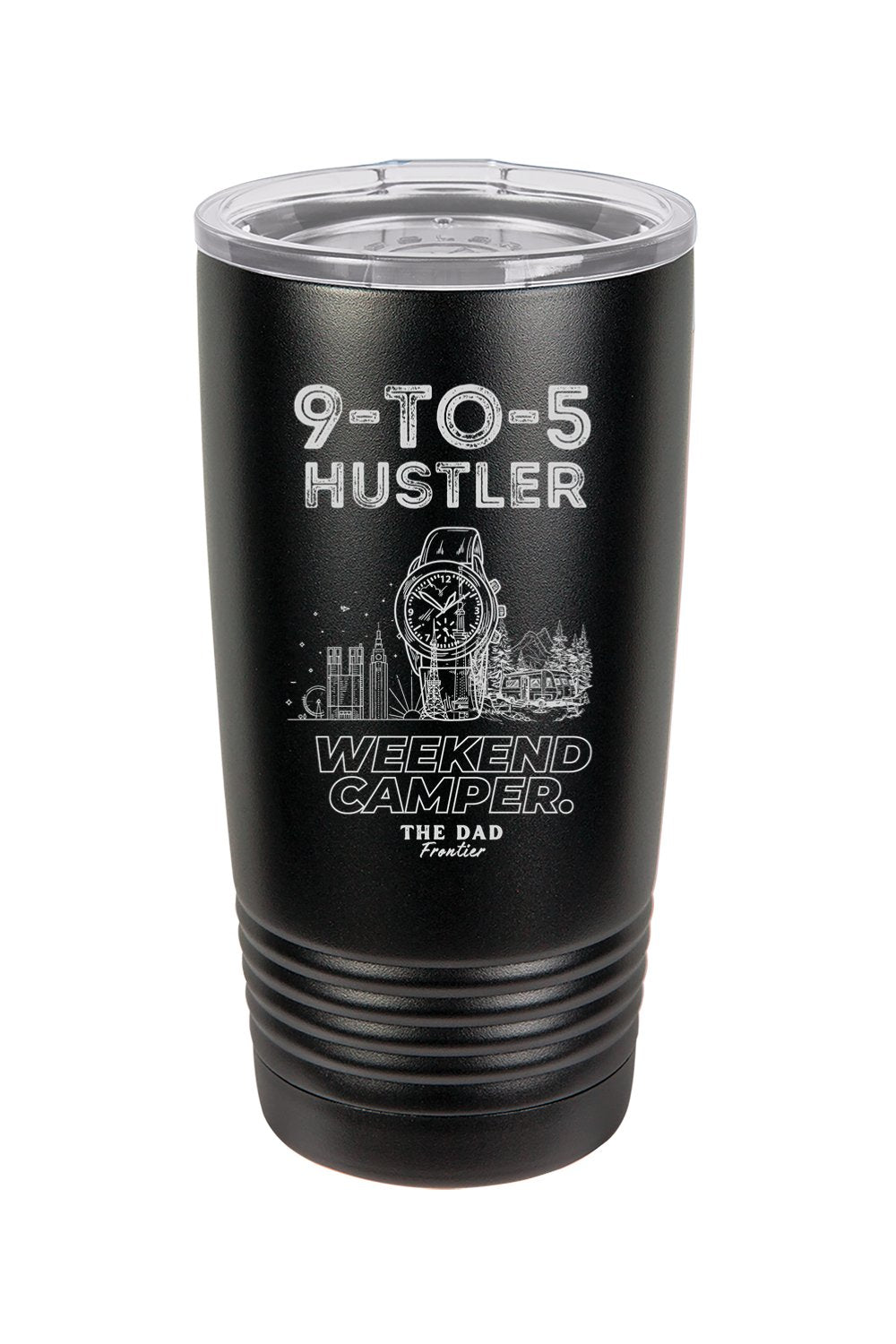 9 to 5 Hustler Tumbler 20oz - The Dad Frontier