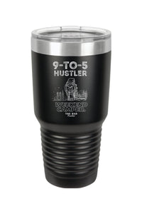 Thumbnail for 9 to 5 Hustler Tumbler 30oz - The Dad Frontier