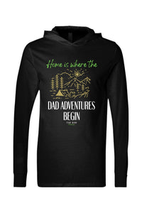 Thumbnail for Dad Adventure Begins Lightweight Hoodie - The Dad Frontier