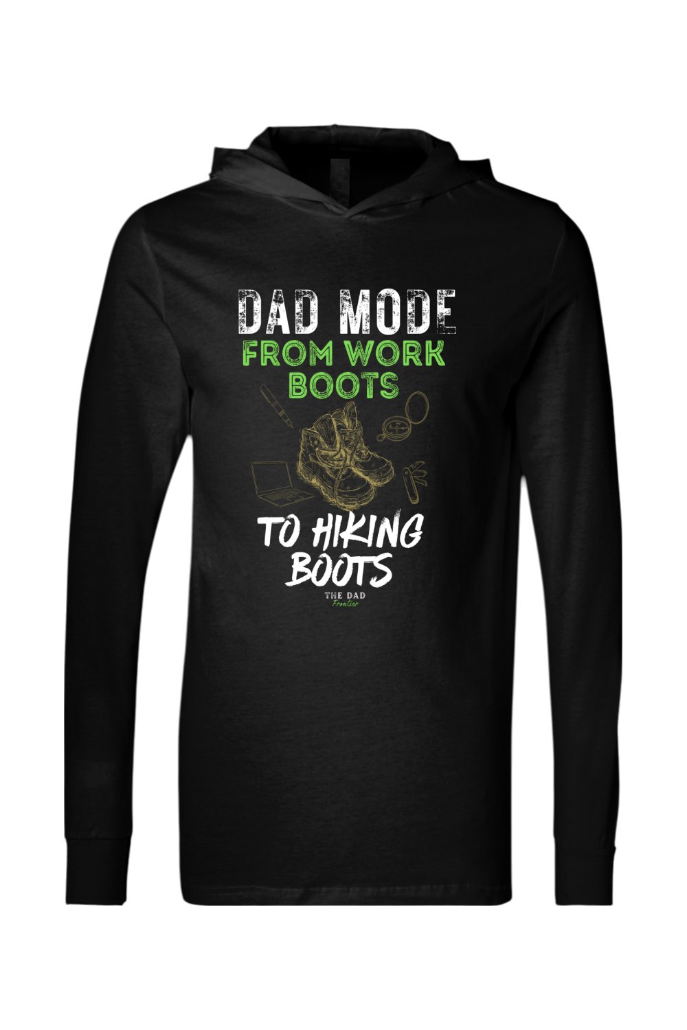 Dad Mode Lightweight Hoodie - The Dad Frontier