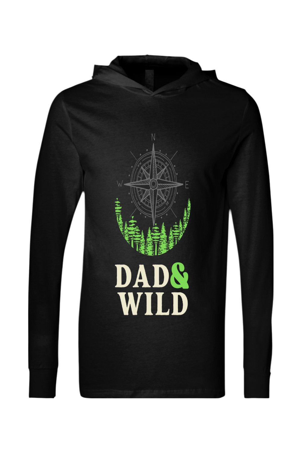 Dad & Wild Lightweight Hoodie - The Dad Frontier