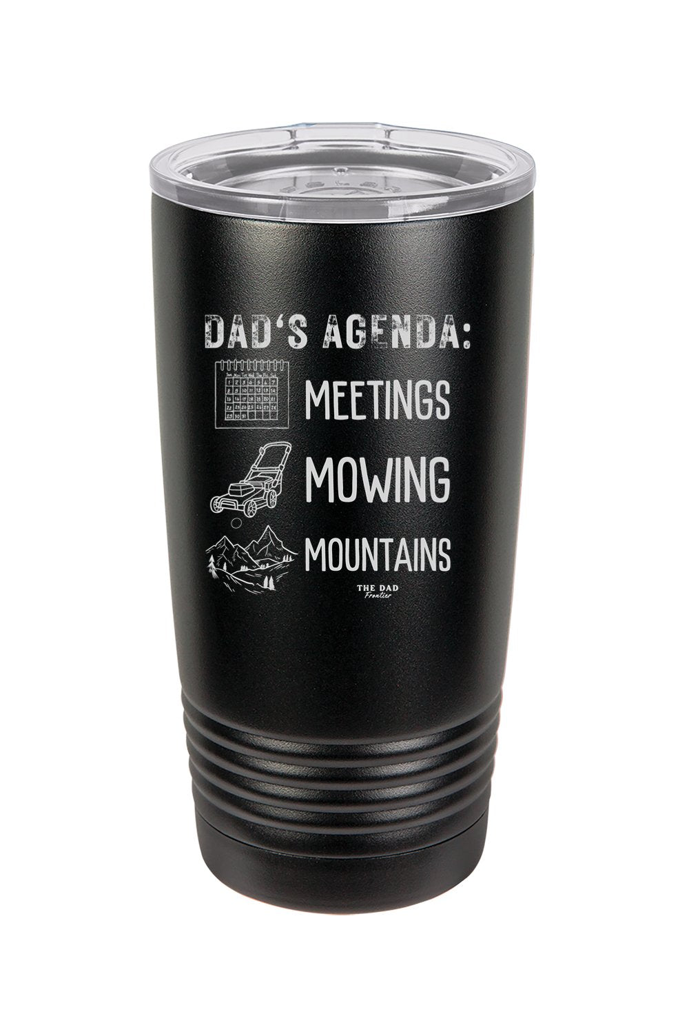 Dad's Agenda 20oz Tumbler - The Dad Frontier