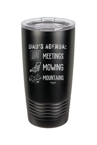 Thumbnail for Dad's Agenda 20oz Tumbler - The Dad Frontier