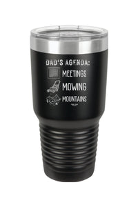 Thumbnail for Dad's Agenda 30oz Tumbler - The Dad Frontier