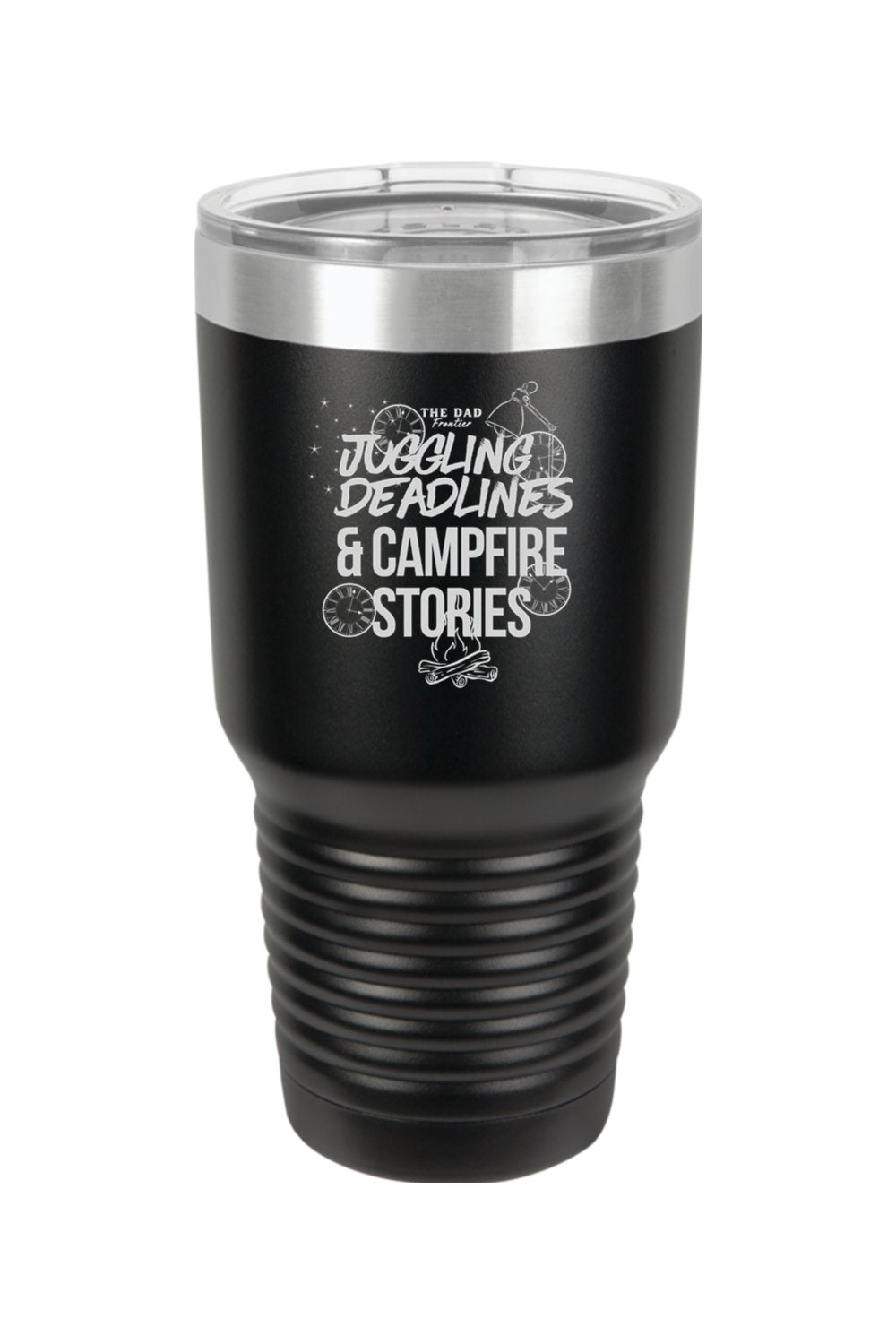 Juggling Deadlines 30oz Tumbler - The Dad Frontier