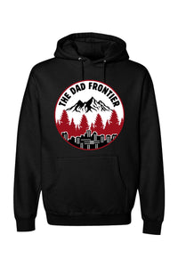 Thumbnail for The Dad Frontier Hoodie - Red - The Dad Frontier