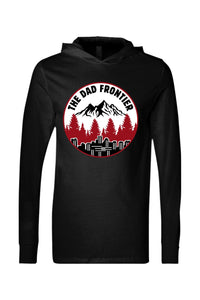 Thumbnail for The Dad Frontier Lightweight Hoodie - Red - The Dad Frontier