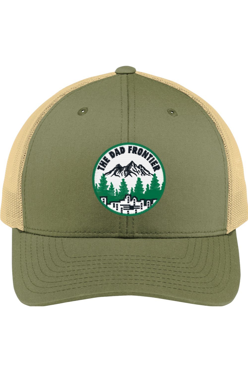 The Dad Frontier Trucker Cap - Green - The Dad Frontier