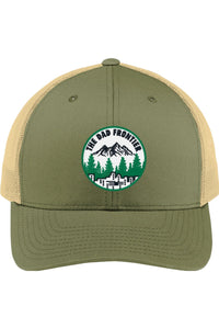 Thumbnail for The Dad Frontier Trucker Cap - Green - The Dad Frontier