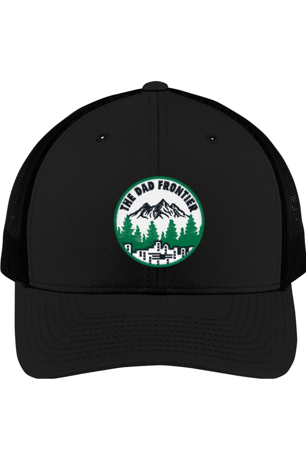 The Dad Frontier Trucker Cap - Green - The Dad Frontier