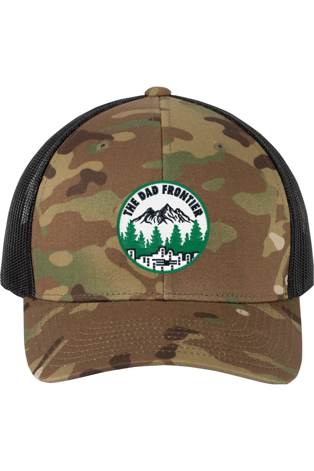 The Dad Frontier Trucker Cap - Green - The Dad Frontier