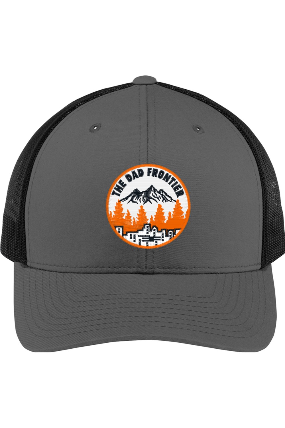 The Dad Frontier Trucker Cap - Orange - The Dad Frontier