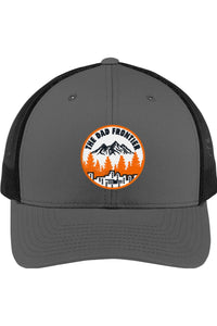 Thumbnail for The Dad Frontier Trucker Cap - Orange - The Dad Frontier