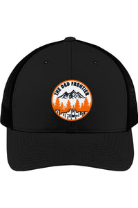 Thumbnail for The Dad Frontier Trucker Cap - Orange - The Dad Frontier