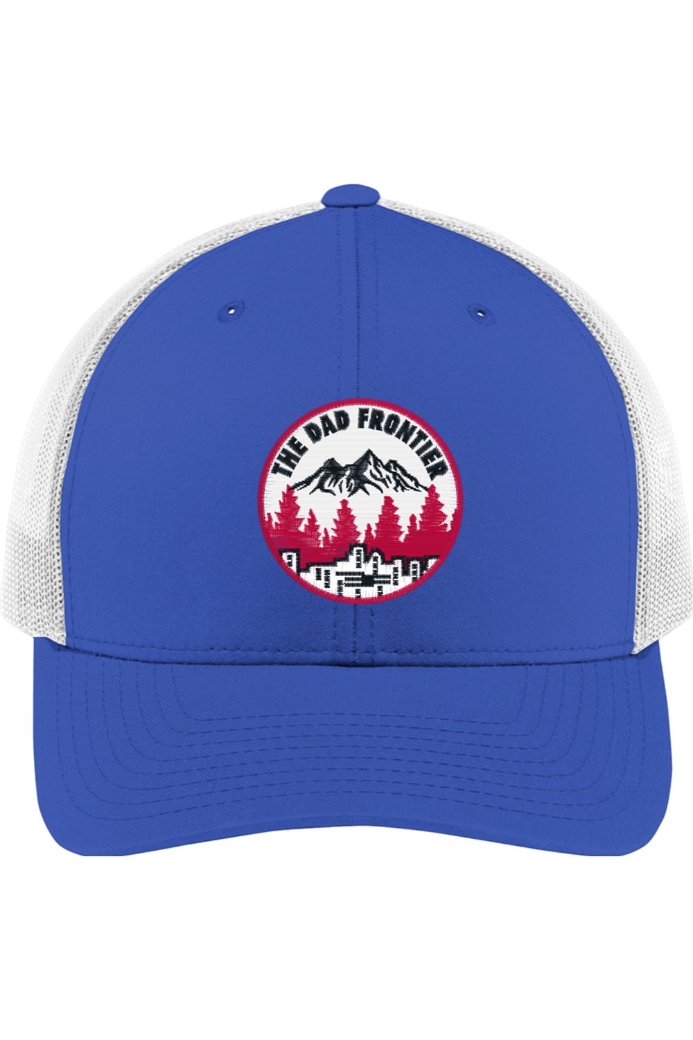 The Dad Frontier Trucker Cap - Red - The Dad Frontier