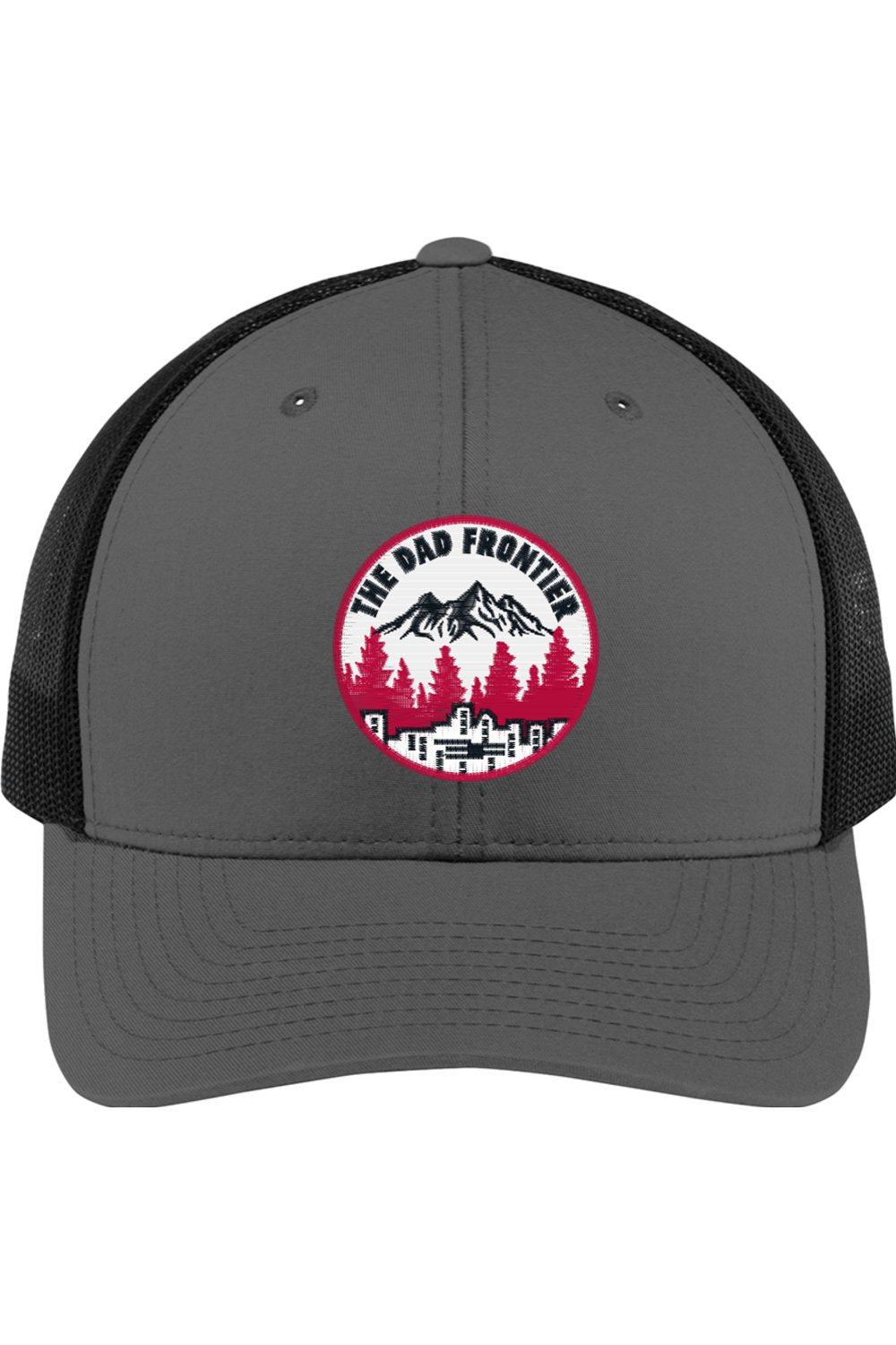 The Dad Frontier Trucker Cap - Red - The Dad Frontier