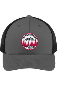 Thumbnail for The Dad Frontier Trucker Cap - Red - The Dad Frontier