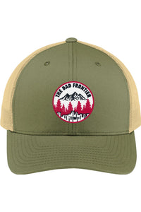 Thumbnail for The Dad Frontier Trucker Cap - Red - The Dad Frontier