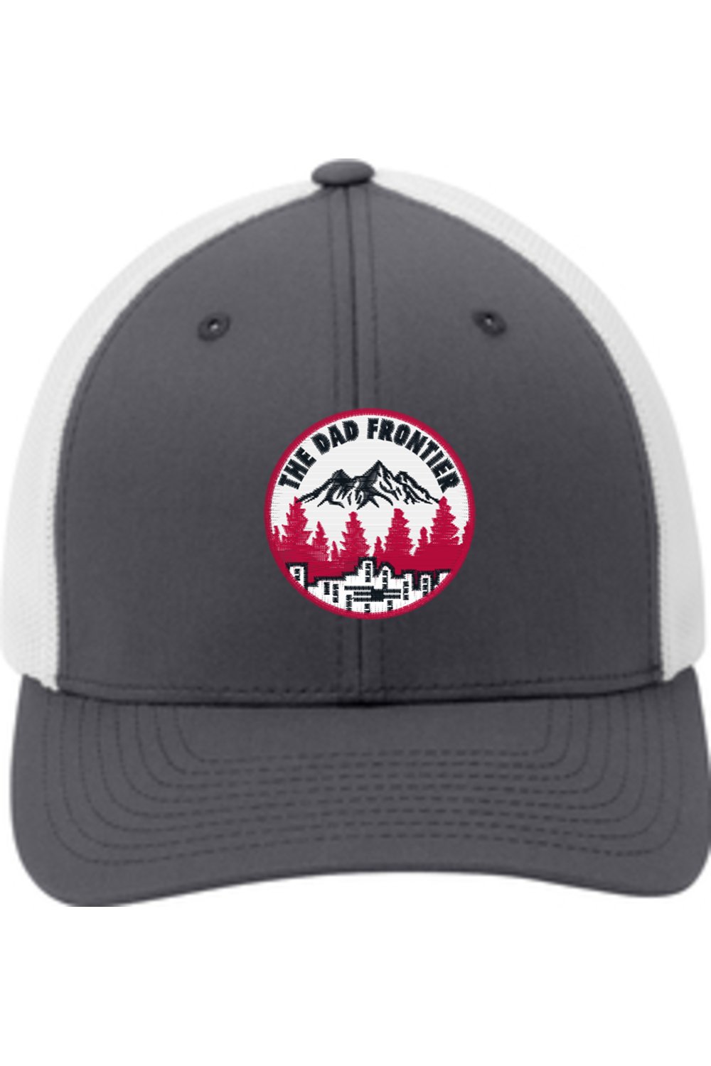 The Dad Frontier Trucker Cap - Red - The Dad Frontier