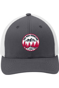 Thumbnail for The Dad Frontier Trucker Cap - Red - The Dad Frontier