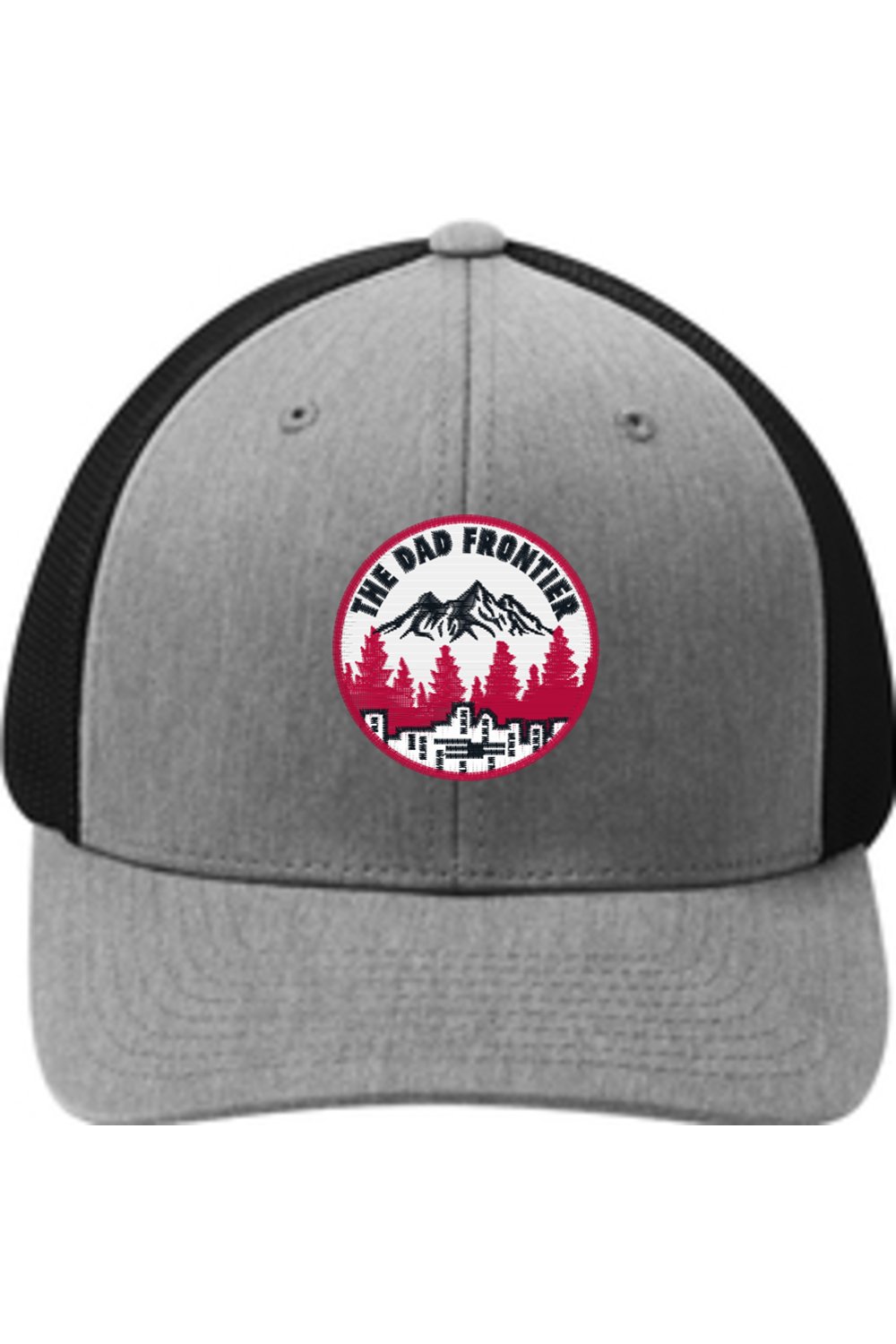 The Dad Frontier Trucker Cap - Red - The Dad Frontier