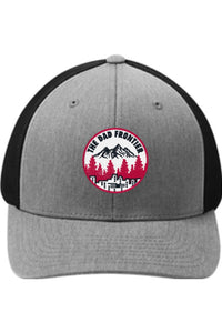 Thumbnail for The Dad Frontier Trucker Cap - Red - The Dad Frontier