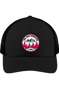 Thumbnail for The Dad Frontier Trucker Cap - Red - The Dad Frontier