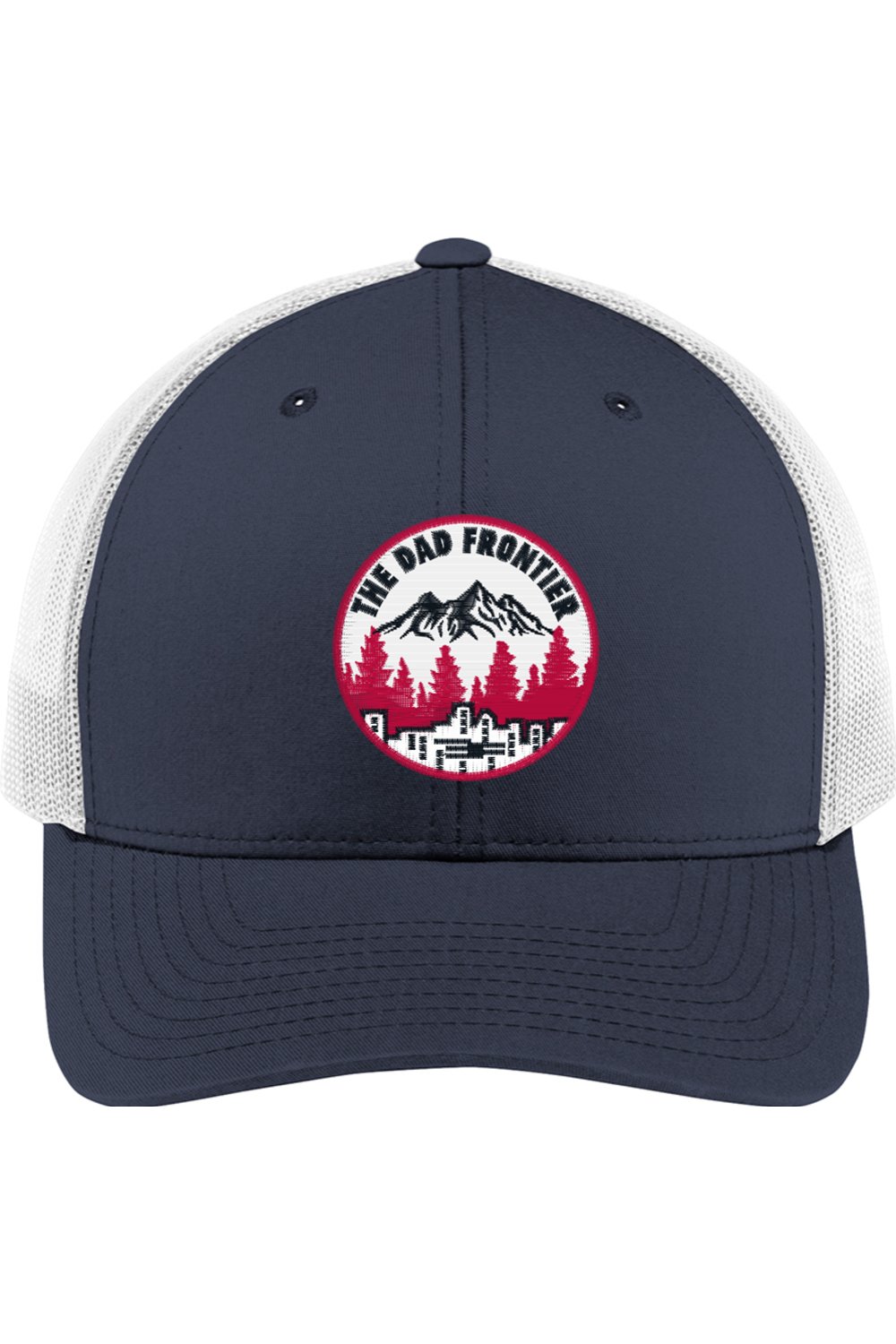 The Dad Frontier Trucker Cap - Red - The Dad Frontier