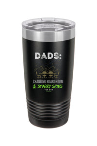 Thumbnail for Charting Boardroom & Starry Skies Tumbler 20oz - The Dad Frontier