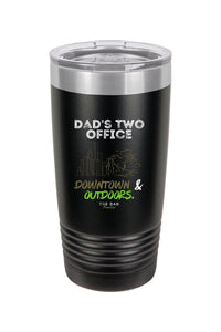 Thumbnail for Dad's Two Office Tumbler 20oz - The Dad Frontier