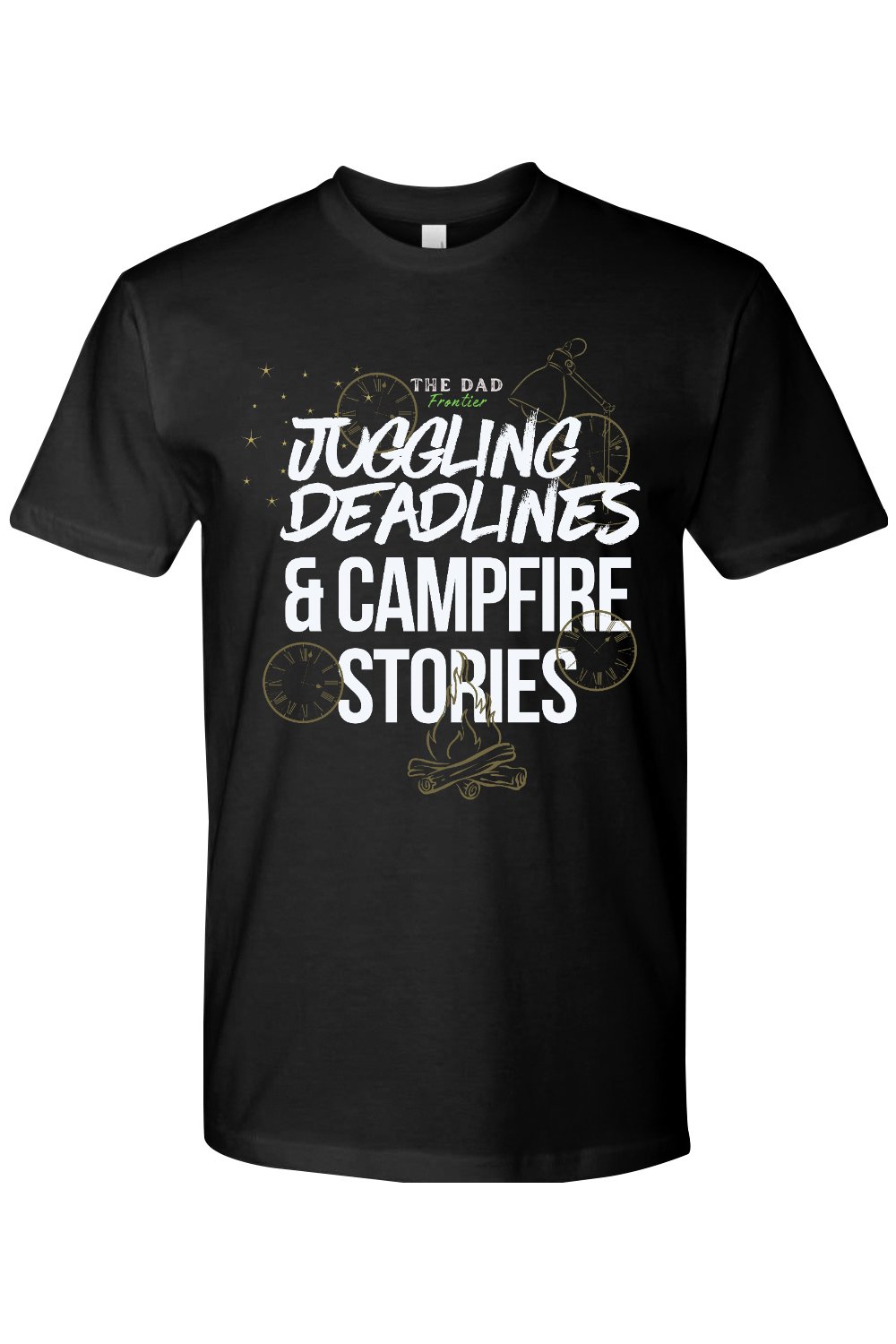 Juggling Deadlines T-Shirt - The Dad Frontier