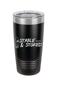 Thumbnail for Stable & Stoked Tumbler 20oz - The Dad Frontier