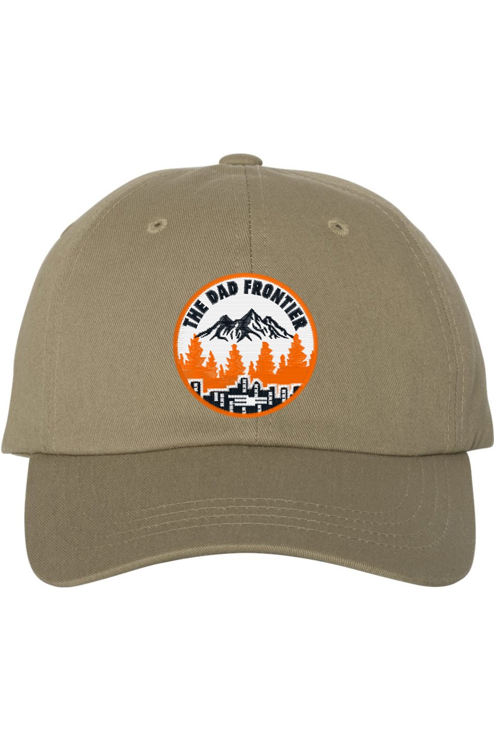 The Dad Frontier Hat - Orange - The Dad Frontier