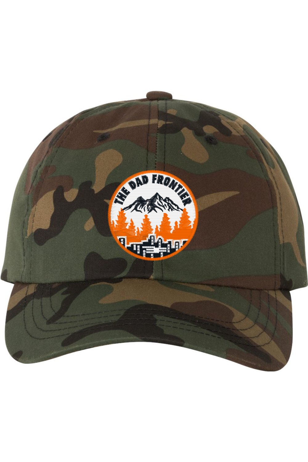 The Dad Frontier Hat - Orange - The Dad Frontier