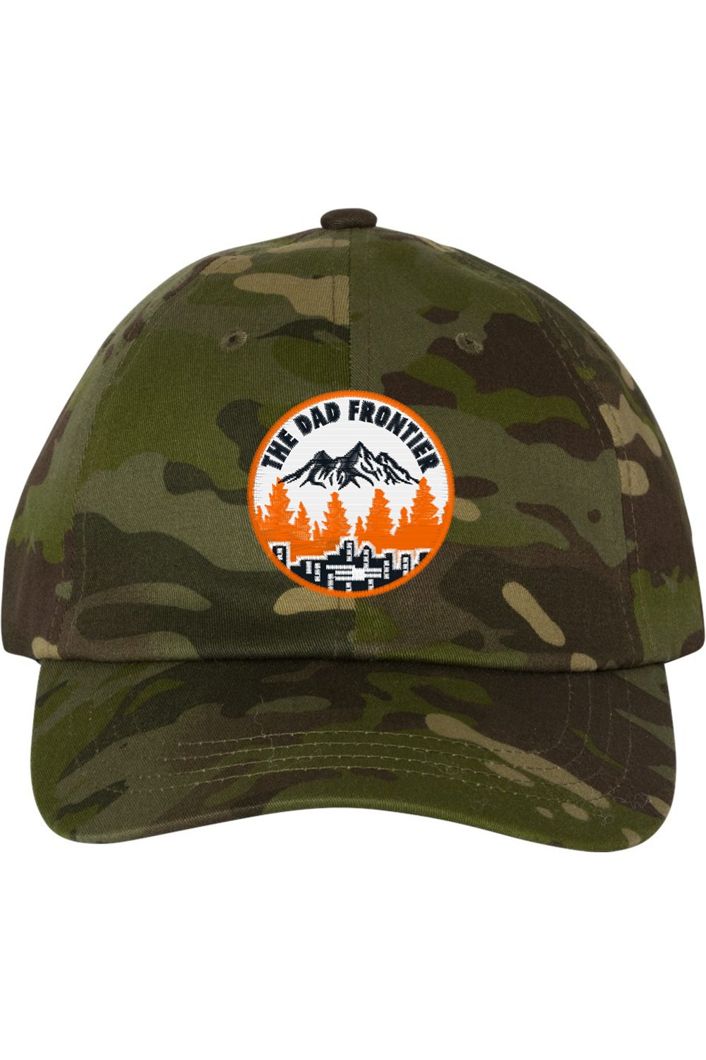 The Dad Frontier Hat - Orange - The Dad Frontier