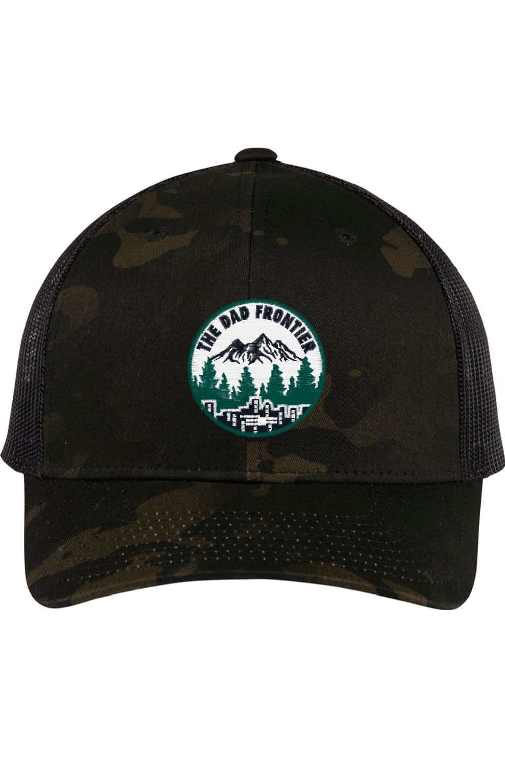 The Dad Frontier Trucker Cap - Green - The Dad Frontier