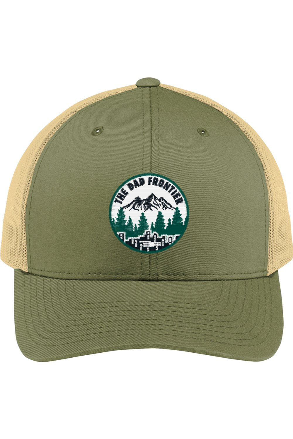 The Dad Frontier Trucker Cap - Green - The Dad Frontier