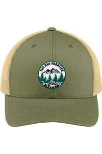 Thumbnail for The Dad Frontier Trucker Cap - Green - The Dad Frontier