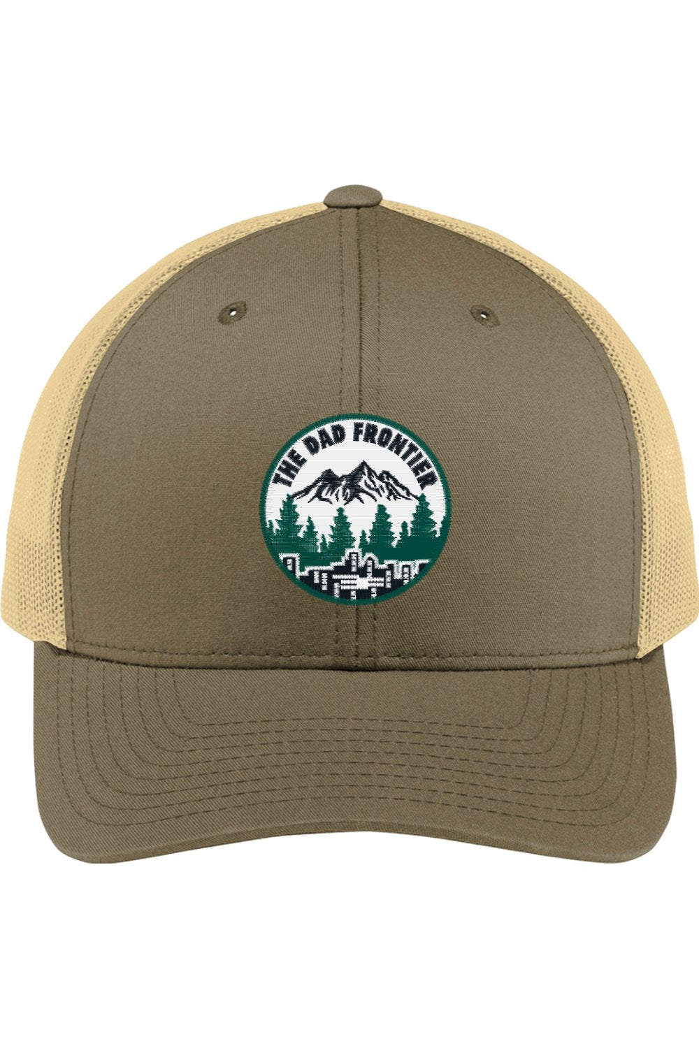 The Dad Frontier Trucker Cap - Green - The Dad Frontier