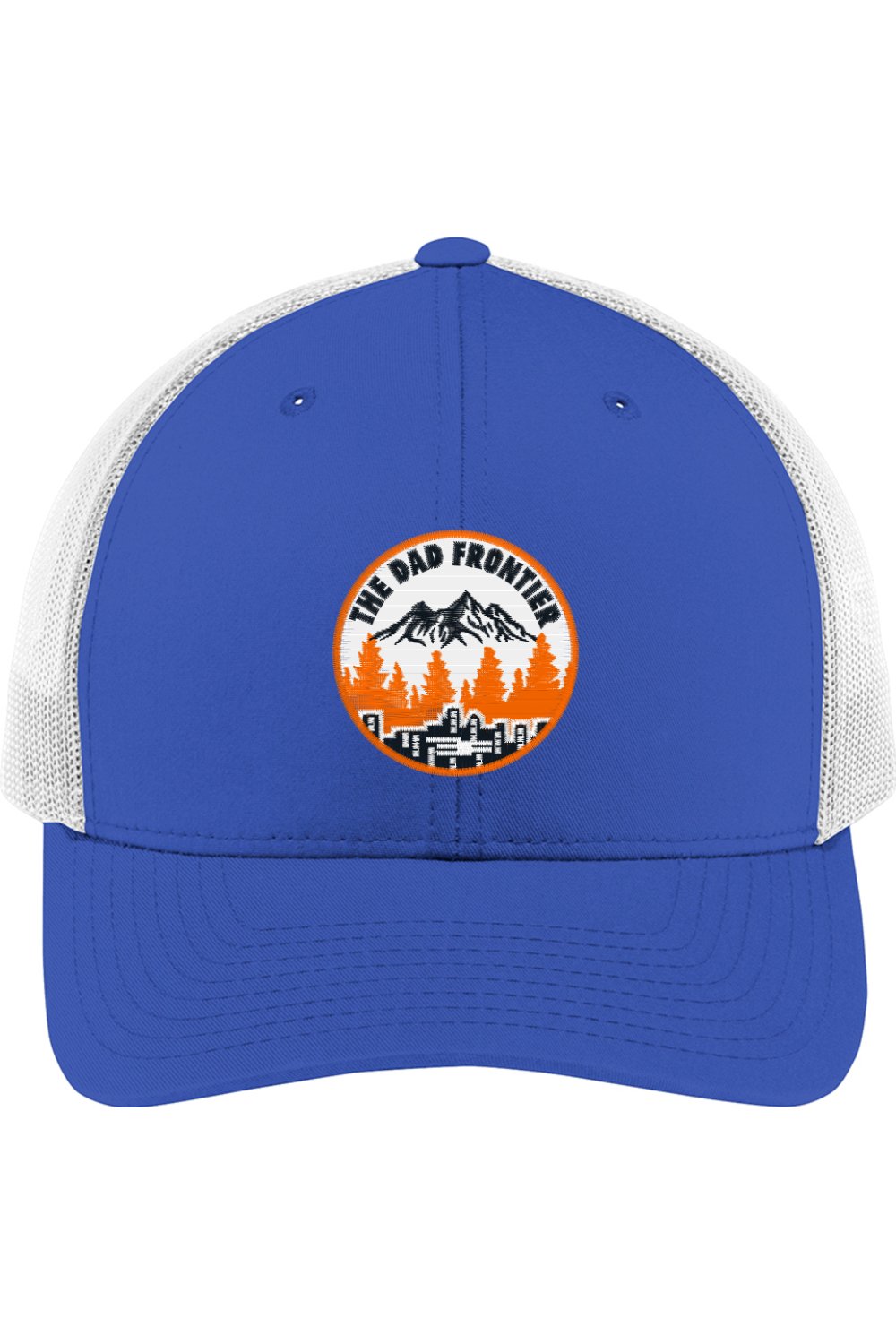 The Dad Frontier Trucker Cap - Orange - The Dad Frontier