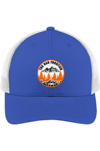 Thumbnail for The Dad Frontier Trucker Cap - Orange - The Dad Frontier