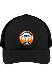 Thumbnail for The Dad Frontier Trucker Cap - Orange - The Dad Frontier