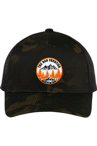 Thumbnail for The Dad Frontier Trucker Cap - Orange - The Dad Frontier