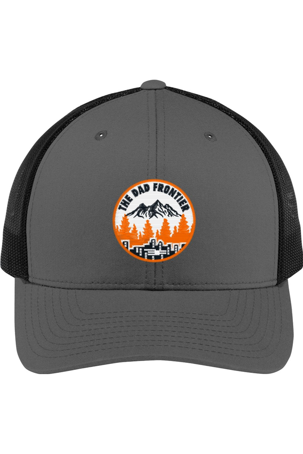 The Dad Frontier Trucker Cap - Orange - The Dad Frontier