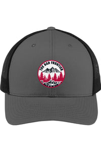 Thumbnail for The Dad Frontier Trucker Cap - Red - The Dad Frontier