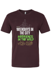 Thumbnail for Weekdays and Weekends T-Shirt - The Dad Frontier